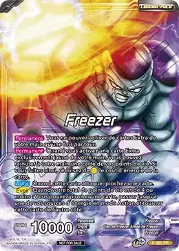 Dragon Ball Super Carte Promo FR - Freezer // Mecha Freezer, Monarque ressuscité