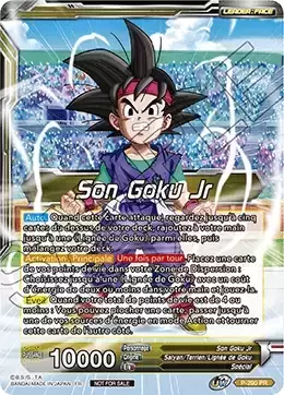 Dragon Ball Super Carte Promo FR - Son Goku Jr // Son Goku Jr SS, Fils de la Lignée