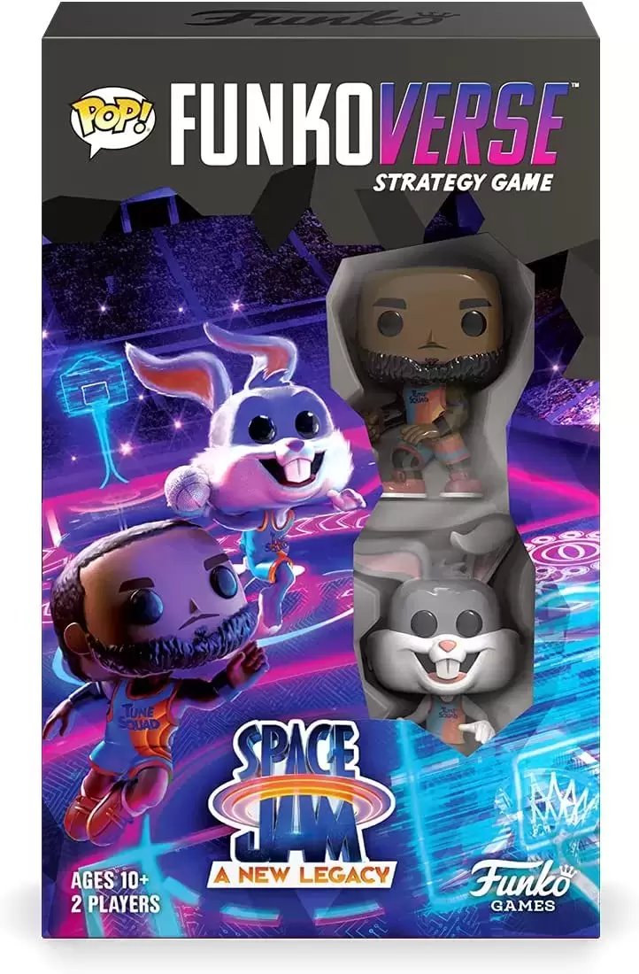 Funko Games - Funkoverse - Space Jam A New Legacy Strategy Game 2 Players