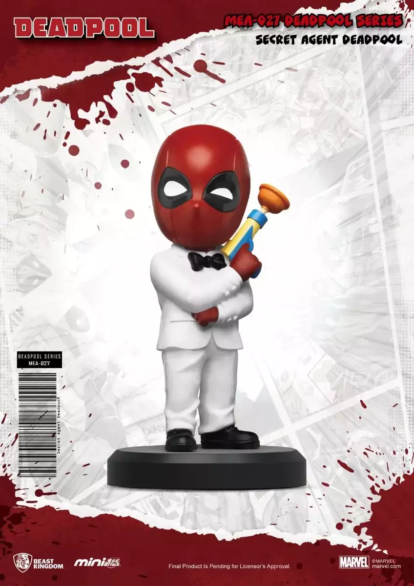 Mini Egg Attack - Deadpool series - Secret Agent Deadpool