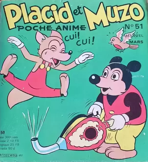 Placid et Muzo Poche - Placid Et Muzo Poche N° 51