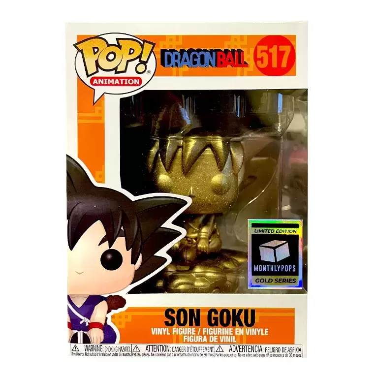 POP! Animation - Dragonball - Son Goku (Gold Series)