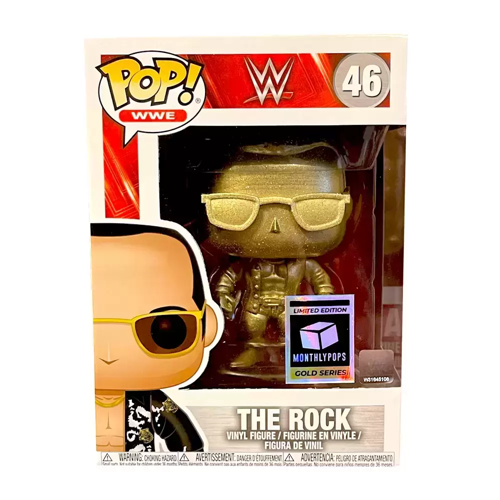 POP! WWE - WWE - The Rock (Gold Series)