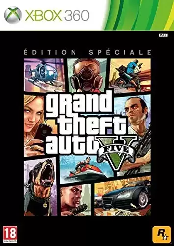 XBOX 360 Games - Grand Theft Auto V - Edition Spéciale Exclusivité Micromania