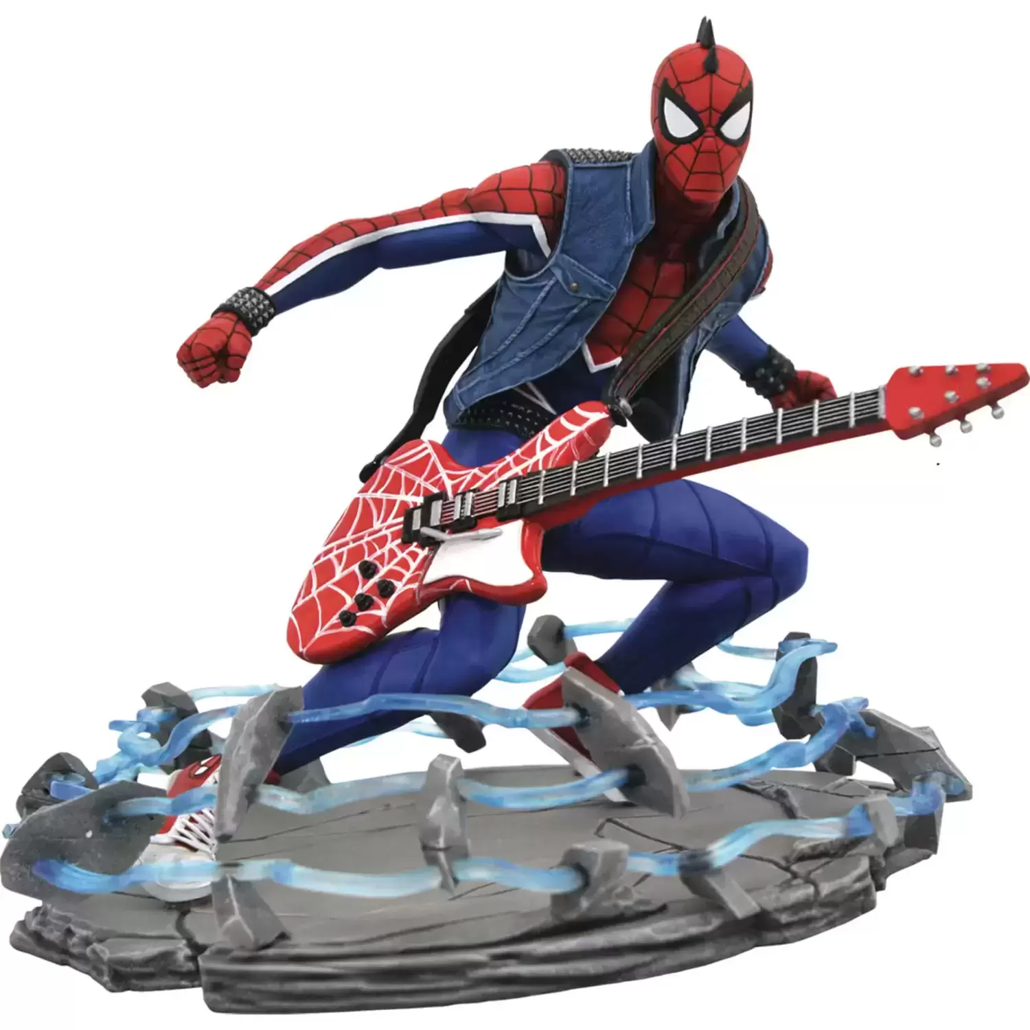 Gallery Diamond Select - Spider-Punk - Spider-Man Video Game - Marvel Gallery