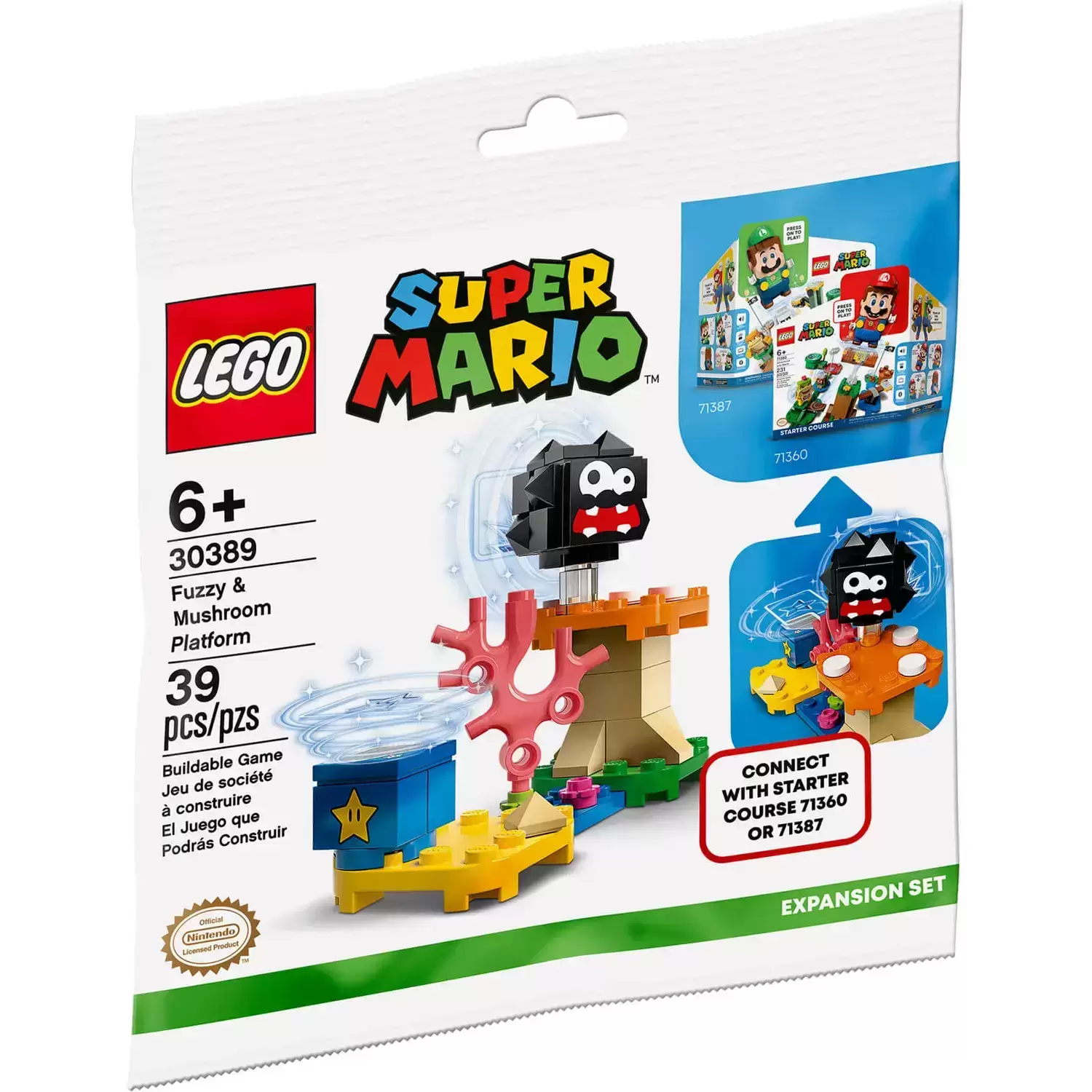 LEGO Super Mario - Fuzzy & Mushroom Platform