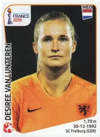 FIFA Women\'s World Cup - France 2019 - Desiree van Lunteren - Netherlands