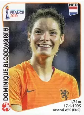 FIFA Women\'s World Cup - France 2019 - Dominique Bloodworth - Netherlands