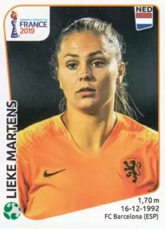 FIFA Women\'s World Cup - France 2019 - Lieke Martens - Netherlands