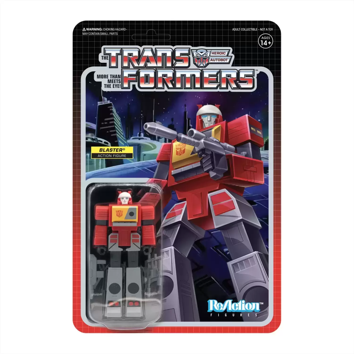 ReAction Figures - Transformers - Blaster