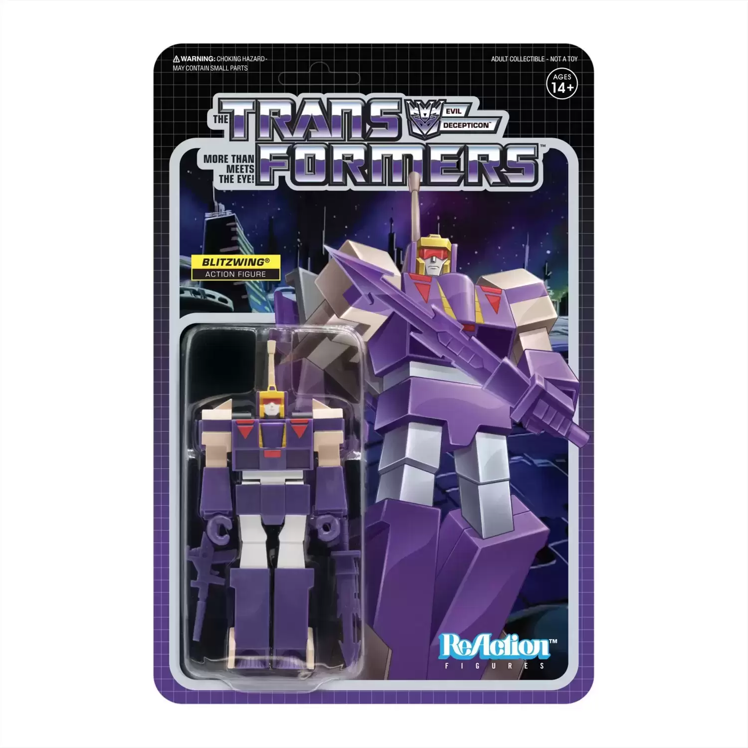 ReAction Figures - Transformers - Blitzwing