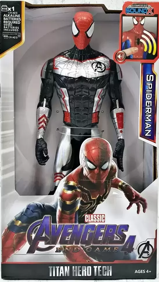 Titan Hero Series - Spider-Man - Avengers Endgame - Sound X
