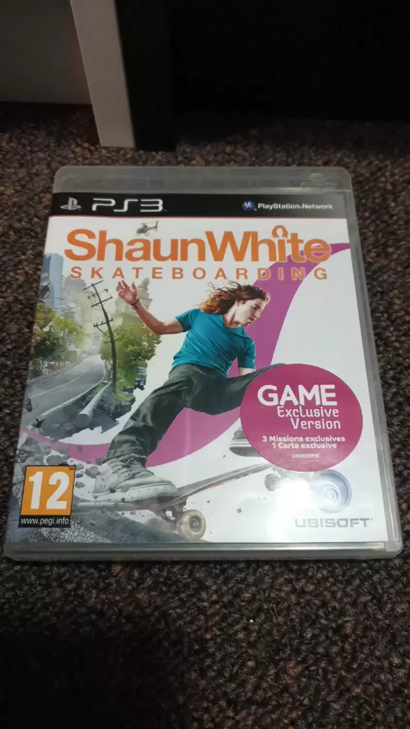 Jeux PS3 - ShaunWhite Skatebording