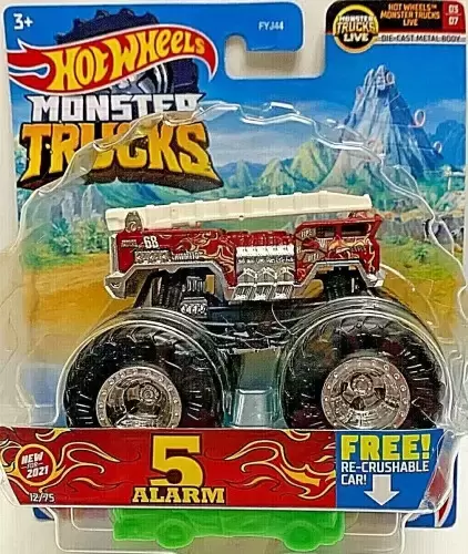 Hot Wheels Monster Trucks 2021 Die-cast Trucks