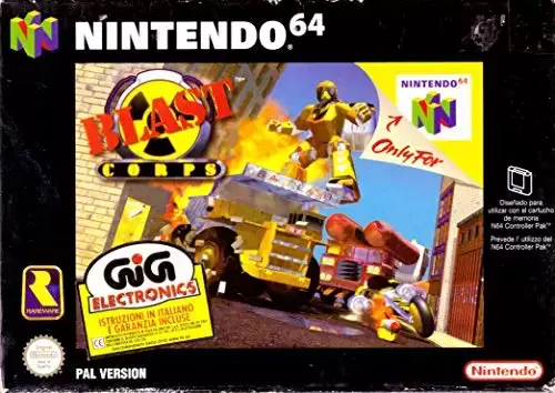 Nintendo 64 Games - Blast Corps