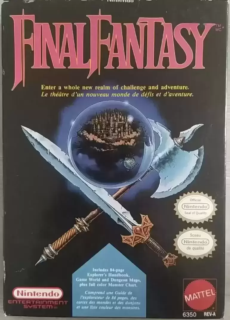 Jeux Nintendo NES - Final Fantasy