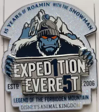 Pins Limited Edition - Expedition Everest Yeti - 15th Anniversary