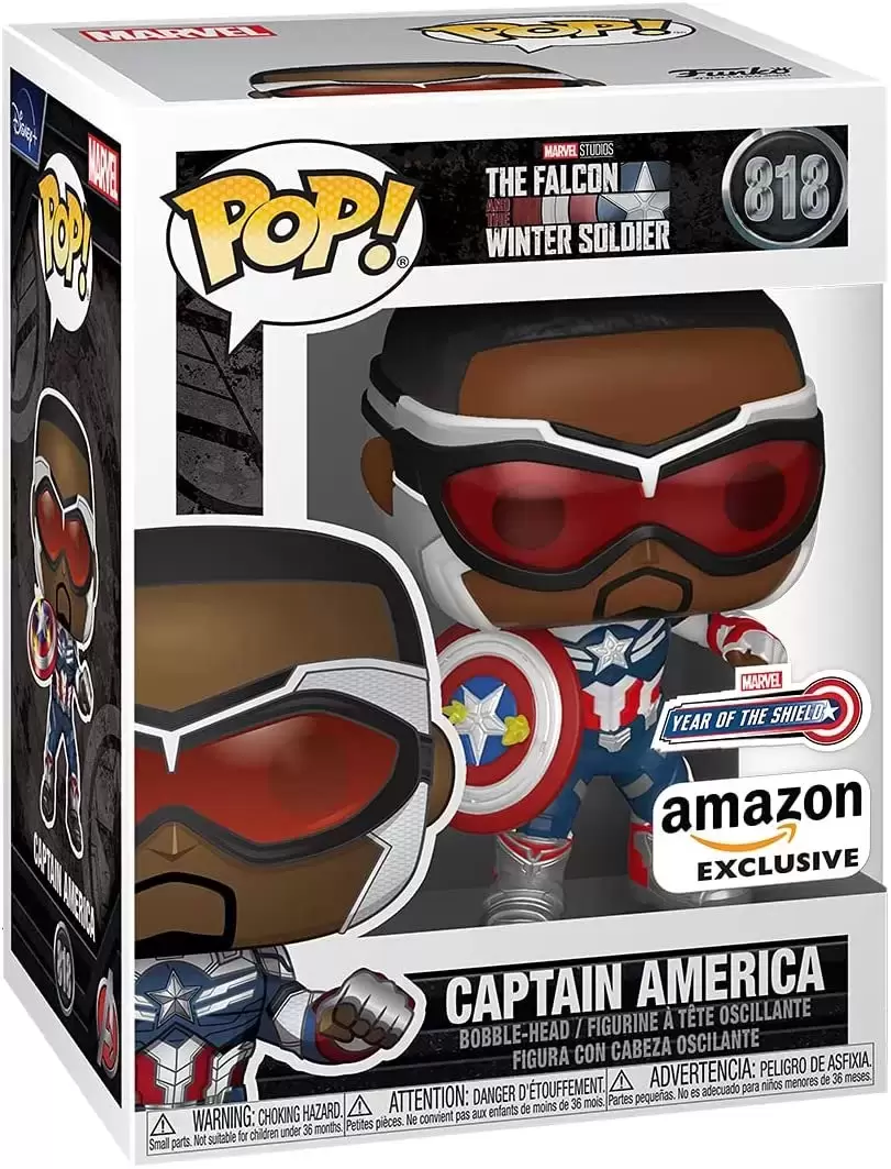 POP! MARVEL - The Falcon And The Winter Solider - Captain America