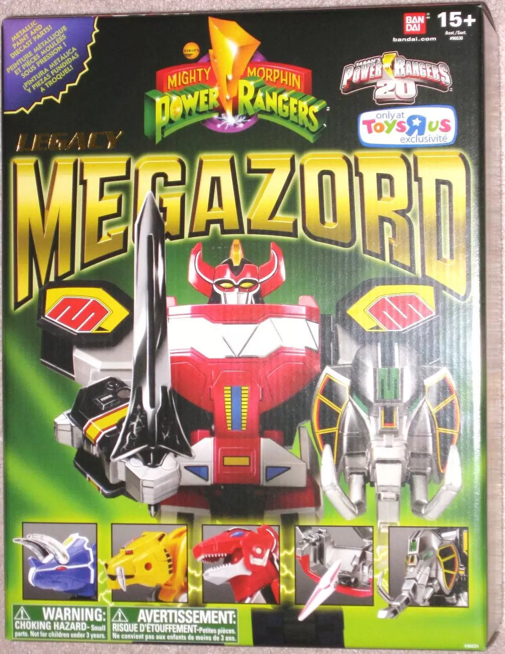Legacy Power Rangers Bandai MegaZord - MegaZord
