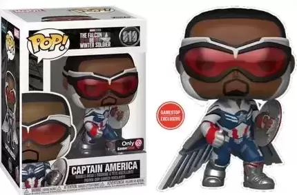 POP! MARVEL - The Falcon and The Winter Soldier - Captain America - Sam Wilson