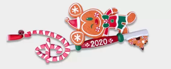 Clés ShopDisney - Mickey Mouse Ginger Bread Key Ornament