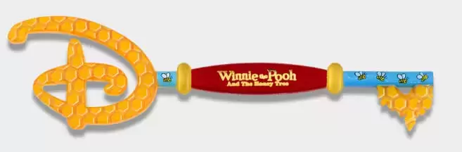 Key Store Disney - Winnie The Pooh and The Honey Tree 55 Years