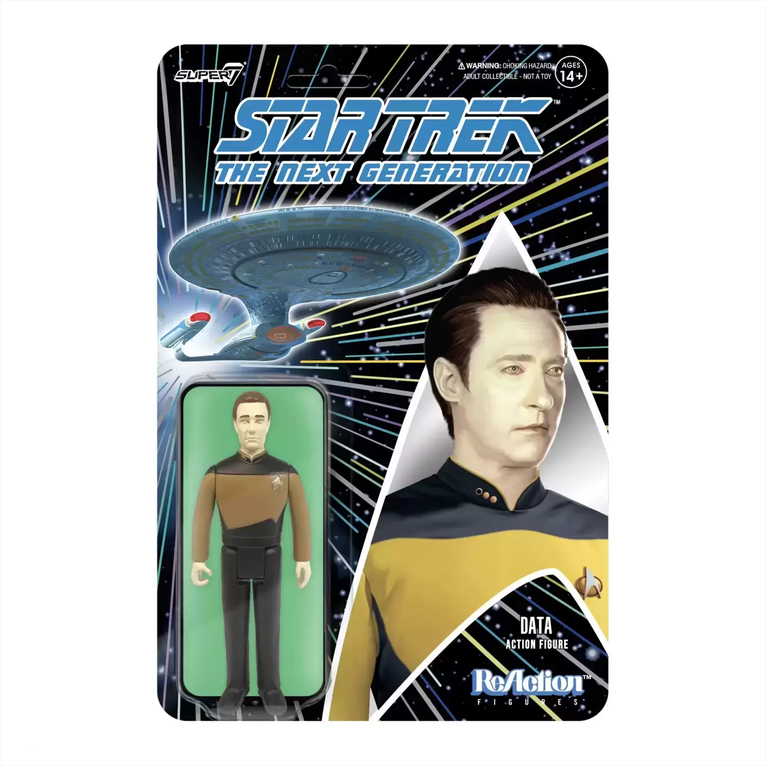 ReAction Figures - Star Trek The Next Generation - Data