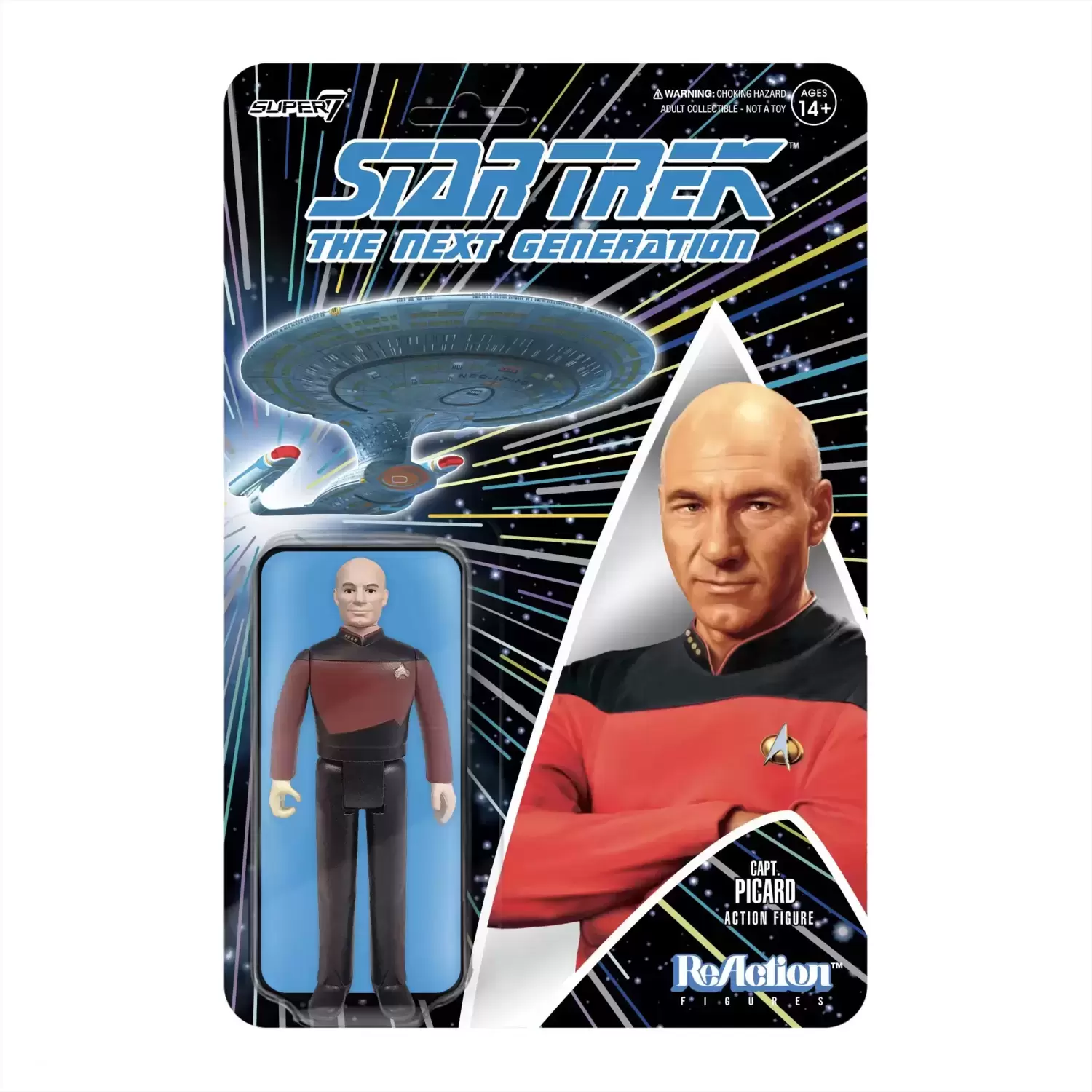 ReAction Figures - Star Trek The Next Generation - Capt. Picard