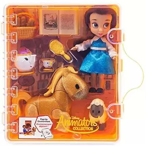 Ensemble d'accessoires poupée Belle et Bête Disney Store