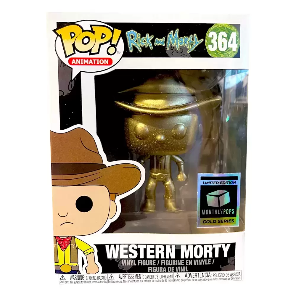 POP! Animation - Rick And Morty - Western Morty