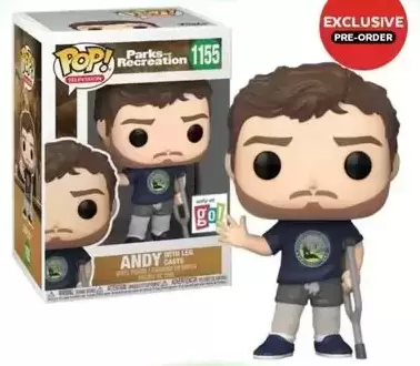 POP! Television - Parks and Recreation - Andy With Legs Casts