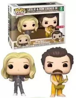 POP! Television - Parks and Recreation - Leslie & Ron 2 Pack