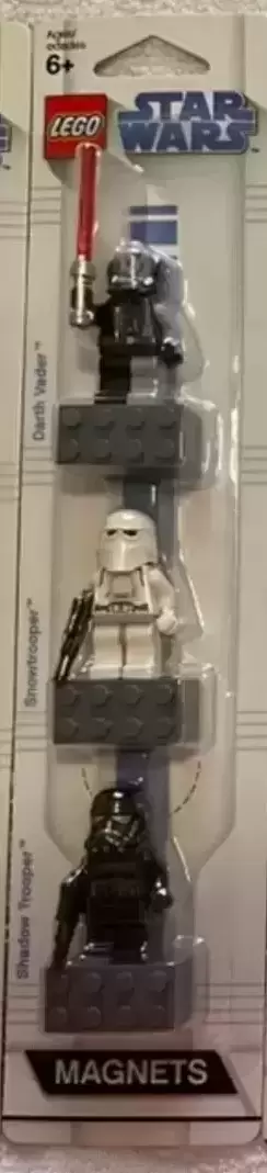 LEGO Star Wars - Magnets: Darth Vader - Snowtrooper - Shadow Trooper