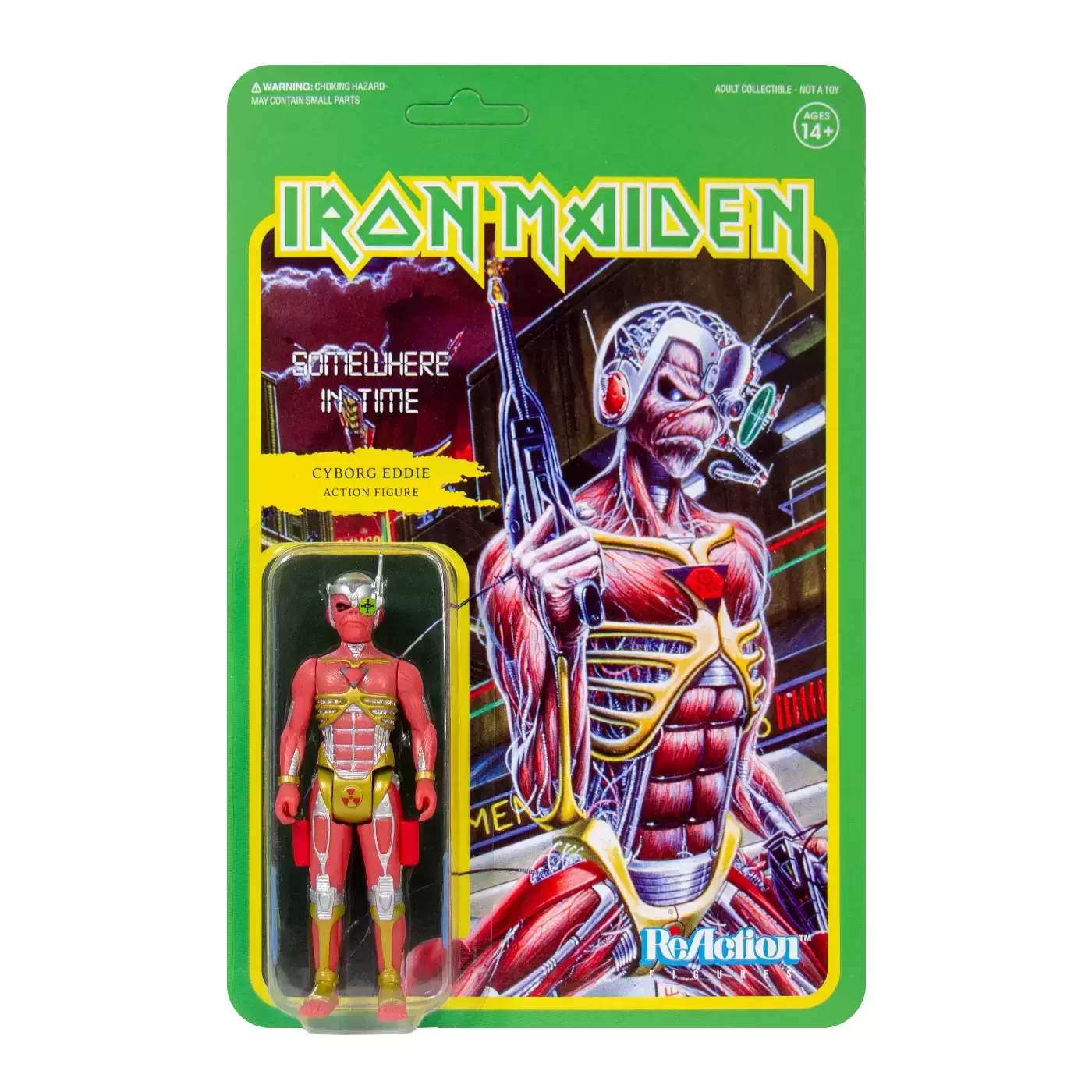 ReAction Figures - Iron Maiden - Cyborg Eddie (Somewhere In Time)