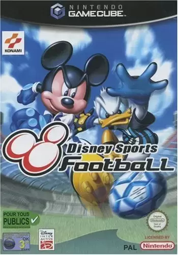 Nintendo Gamecube Games - Disney Sports Football