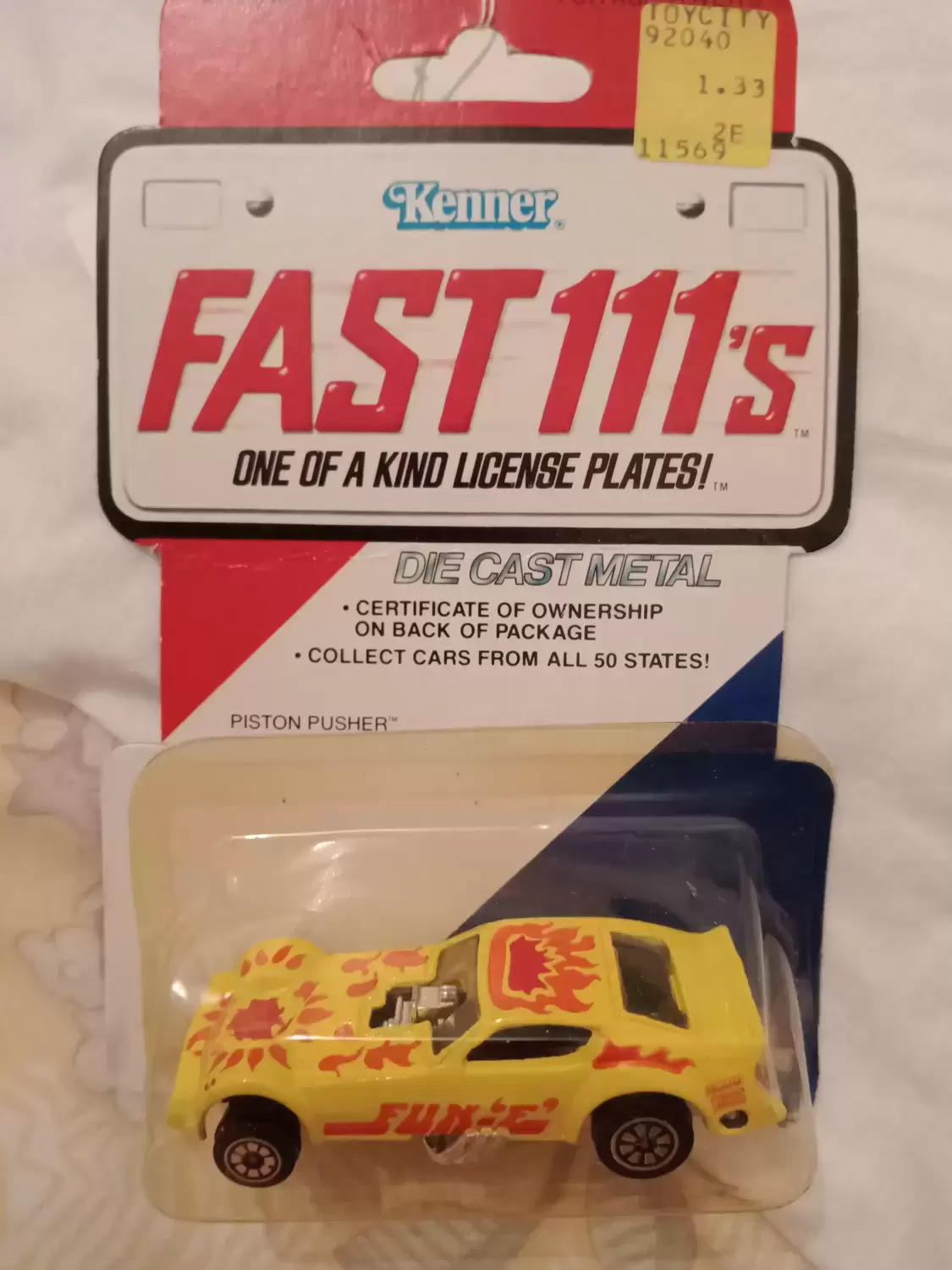 Kenner - Fast 111\'s - Piston Pusher