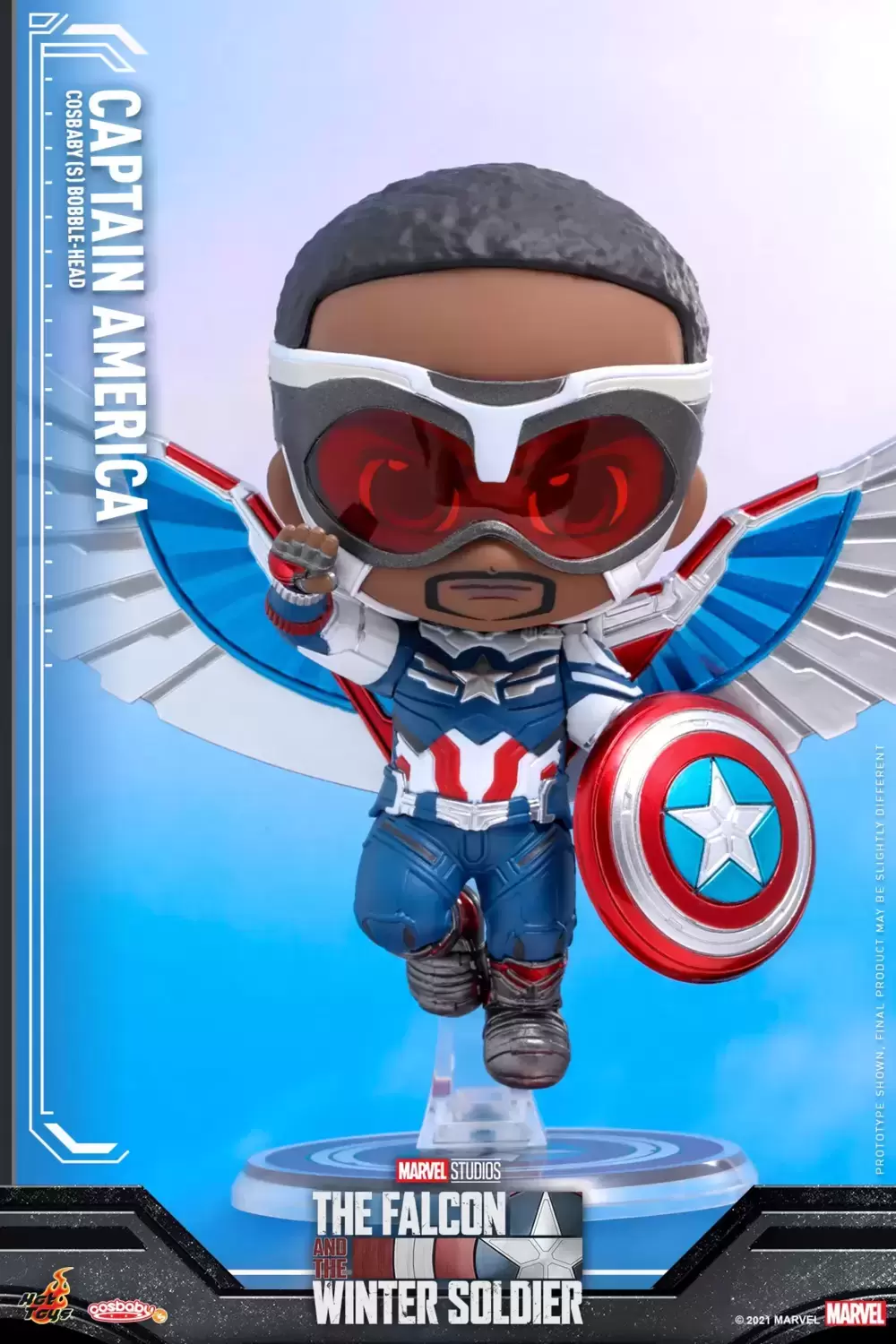 Cosbaby Figures - The Falcon and The Winter Soldier - Captain America