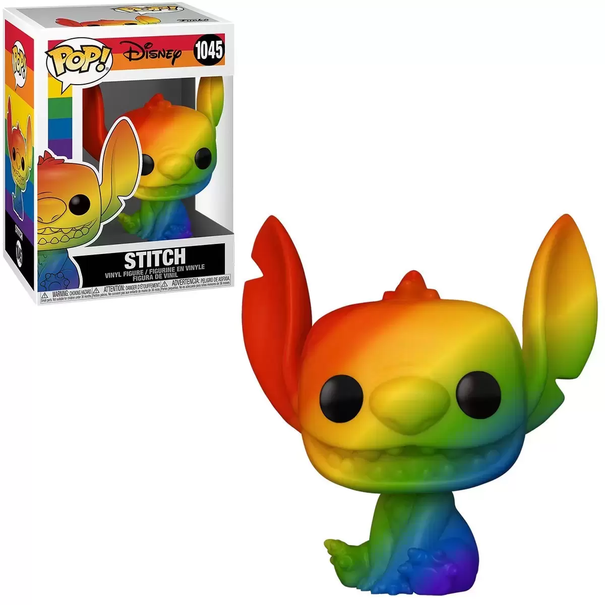 POP! Disney - Lilo & Stitch - Sitting Stitch Rainbow