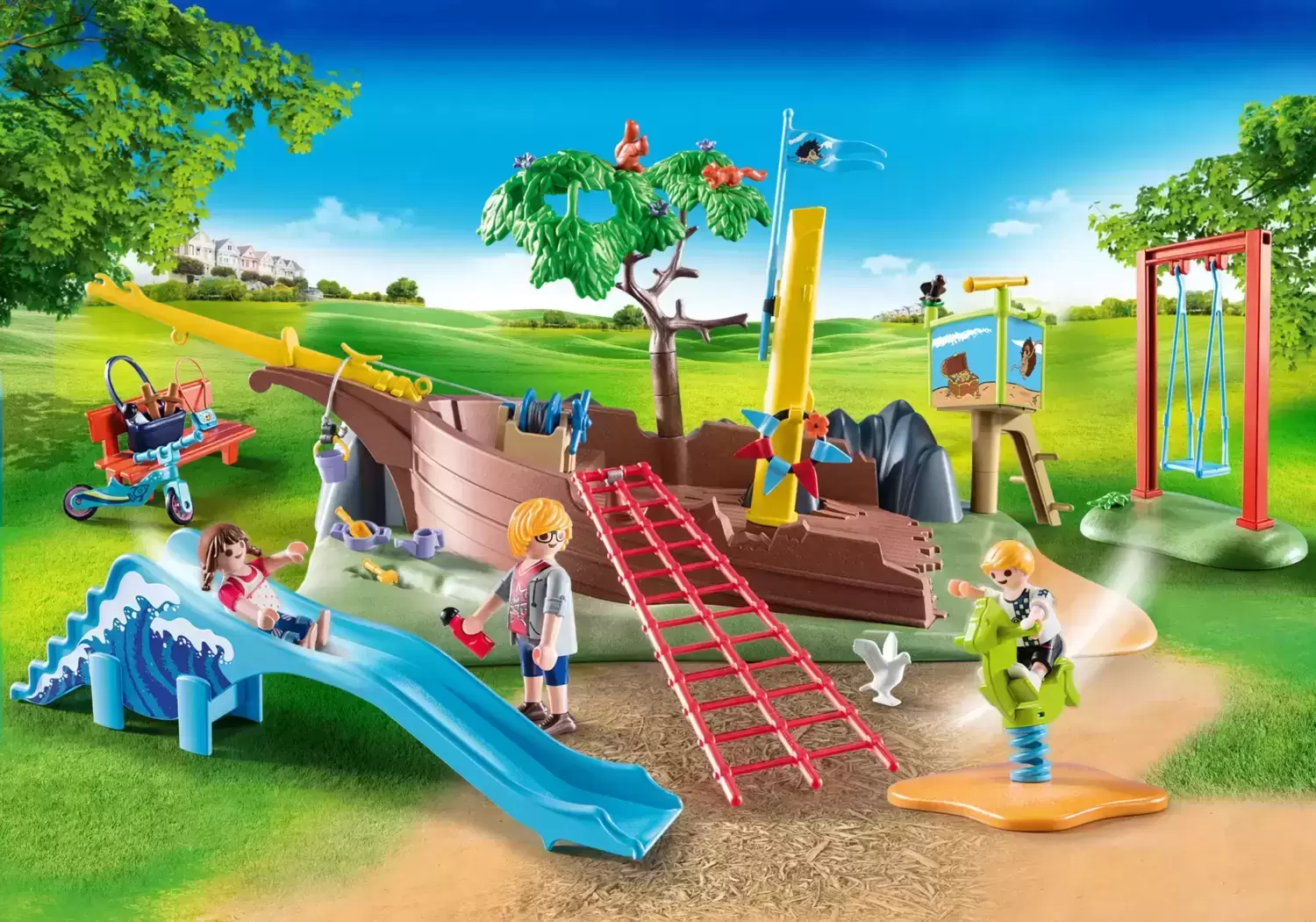 Parc de jeux pour enfants - Playmobil dans la ville 70741