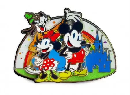 Disney Pins Open Edition - Rainbow Collection - Mickey Mouse and Friends