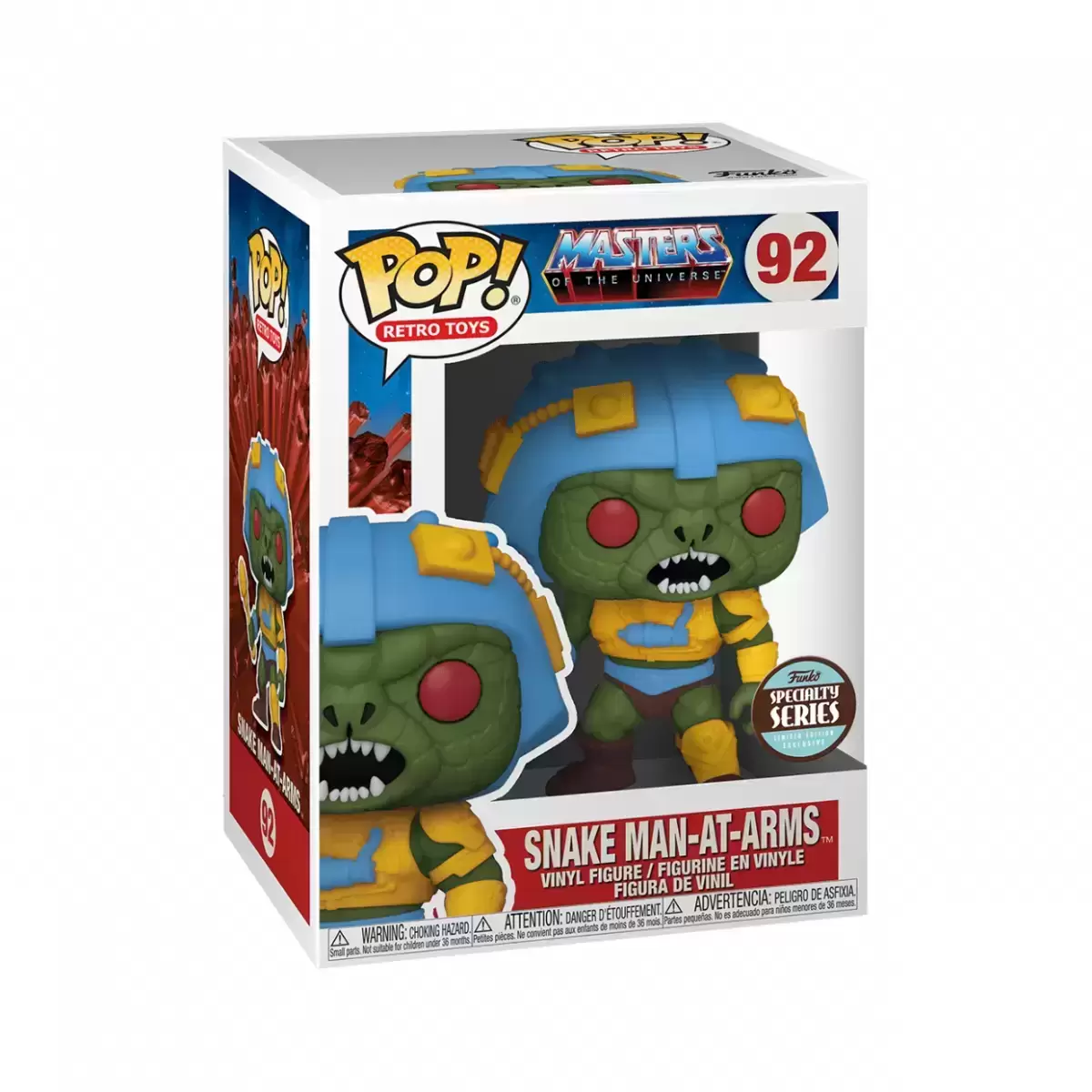 POP! Retro Toys - Masters of the Universe - Snake Man-At-Arms