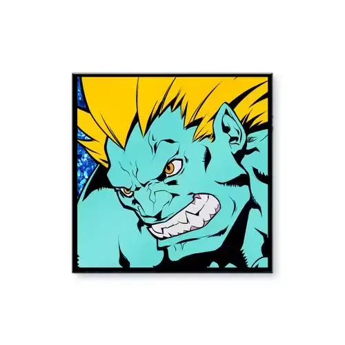 Street Fighter Pins - Thekoyostore - Street Fighter - Character Selection Collection - Blanka Glitter