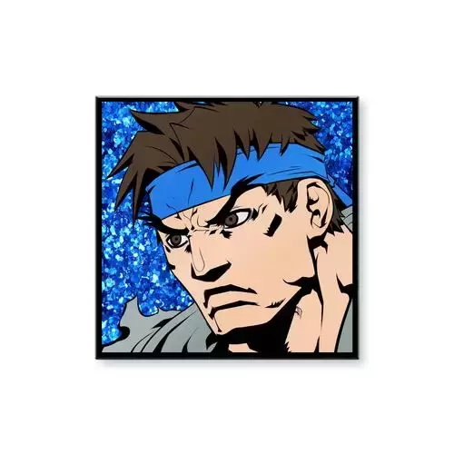 Street Fighter Pins - Thekoyostore - Street Fighter - Character Selection Collection - Ryu Glitter