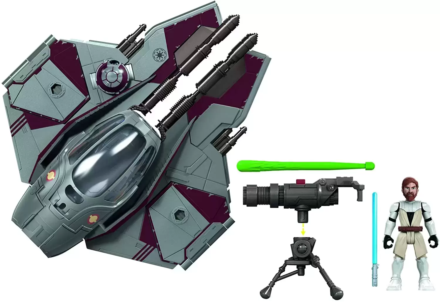 Mission Fleet - Obi Wan Kenobi And Jedi Starfighter
