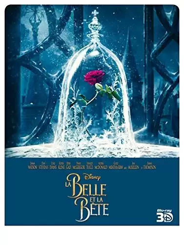 Blu-ray Steelbook - Disney La Belle et la Bête 2017 SteelBook Blu-ray 3D 2De