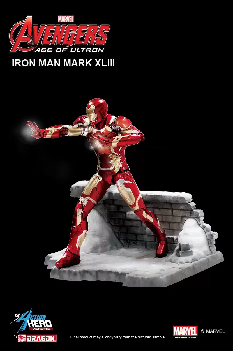 1/9 Action Hero Vignette - Avengers - Age of Ultron - Iron Man Mark XLIII
