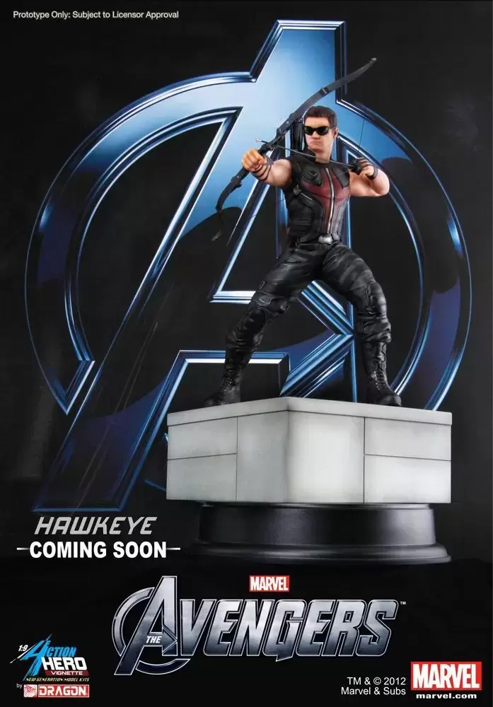 1/9 Action Hero Vignette - Avengers - Hawkeye