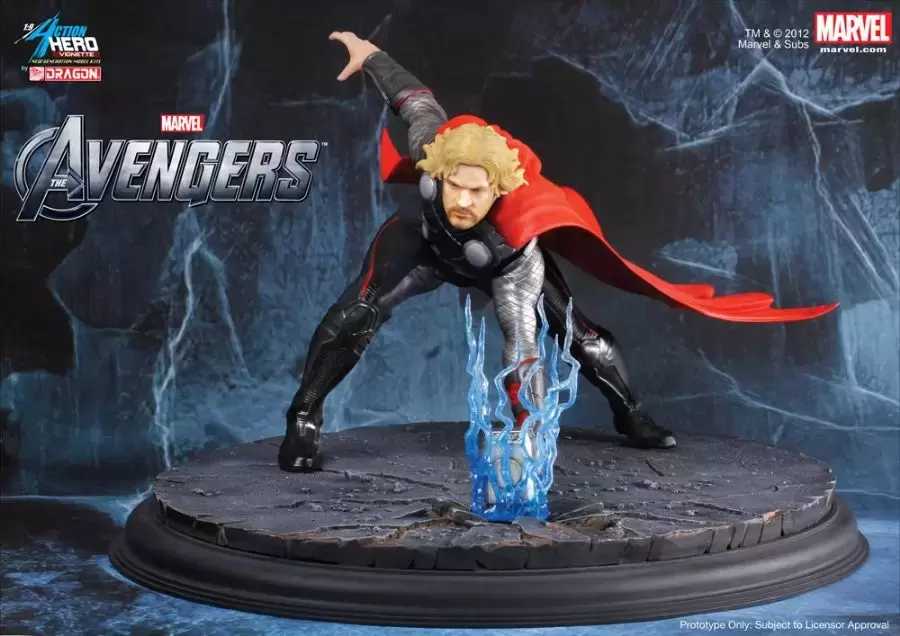 1/9 Action Hero Vignette - Avengers - Thor