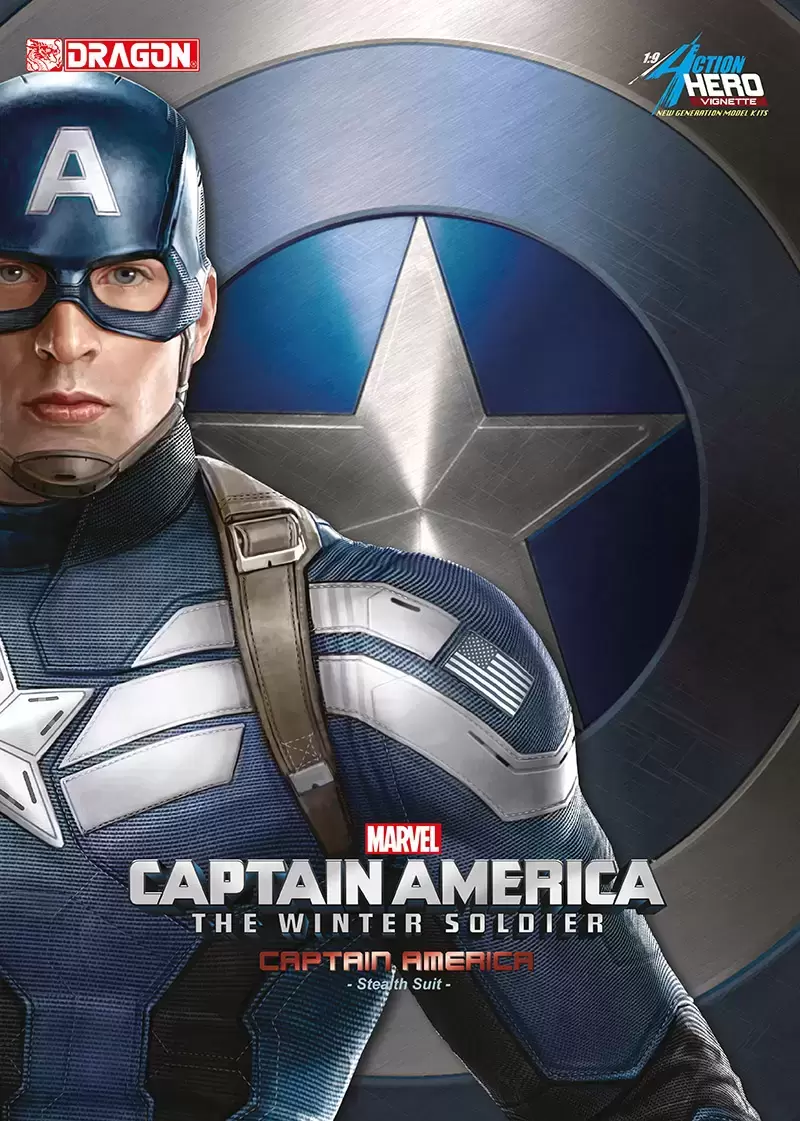 1/9 Action Hero Vignette - Captain America : The Winter Soldier - Captain America Special Edition