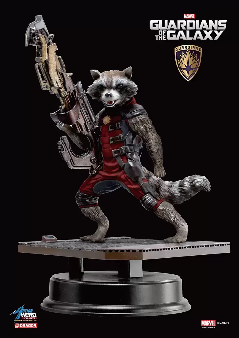 1/9 Action Hero Vignette - Guardians of The Galaxy - Rocket Raccoon Limited Edition